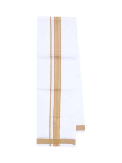 KKV Men’s Half Sleeve Cotton Readymade Shirt and Dhoti Set | Traditional Ethnic Wear