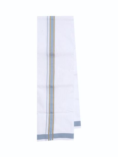 KKV Men’s Half Sleeve Cotton Readymade Shirt and Dhoti Set | Traditional Ethnic Wear