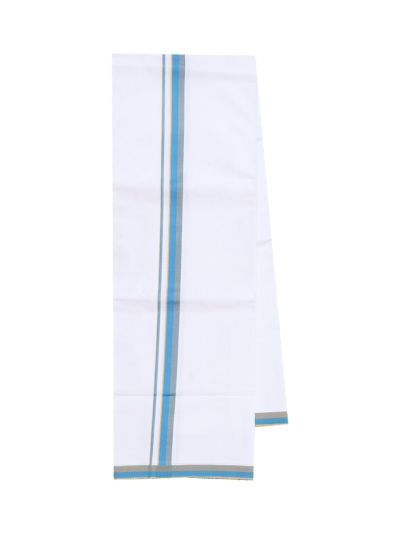 KKV Men’s Half Sleeve Shiny Cotton Mix Readymade Shirt and Dhoti Set