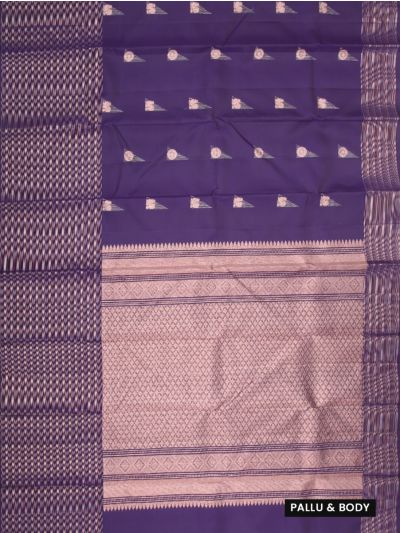Gracecharm Elegant Pure Soft Silk Butta Design with Border Saree