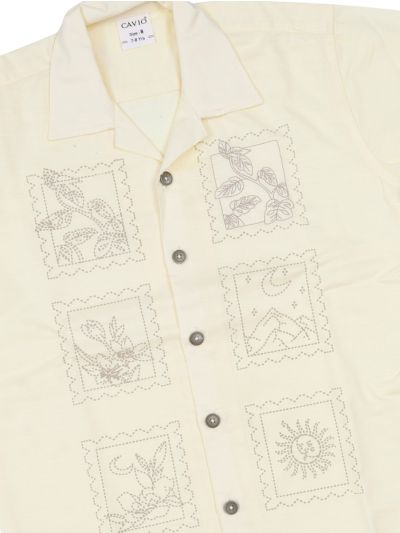 Gracecharm Boys Cotton Casual Full Sleeve Shirt