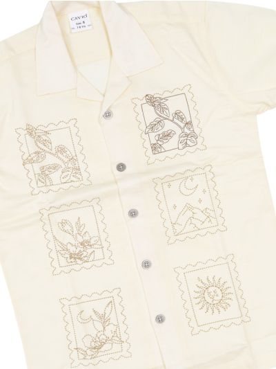 Gracecharm Boys Cotton Casual Full Sleeve Shirt