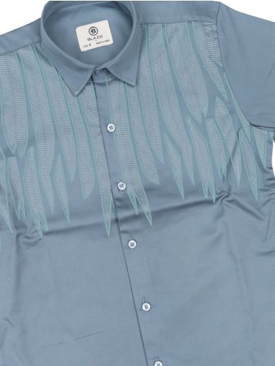 Gracecharm Boys Cotton Casual Full Sleeve Shirt