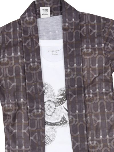 Gracecharm Boys Premium Hosiery Casual Jacket and T-Shirt