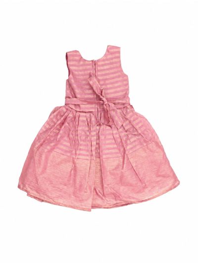 Graceful Essence Synthetic Readymade Girls Frock