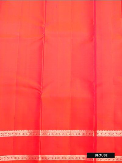 Gracecharm Elegant Pure Soft Silk Butta Design Contrast Border Saree