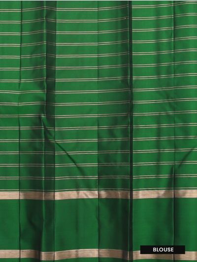 Gracecharm Elegant Pure Soft Silk Checked and Butta Design with Border Saree