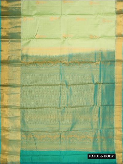 Gracecharm Art Soft Silk Striped and Butta Design with Border Saree