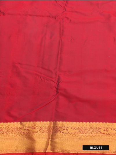Gracecharm Art Soft Silk Butta Design with Contrast Border Saree