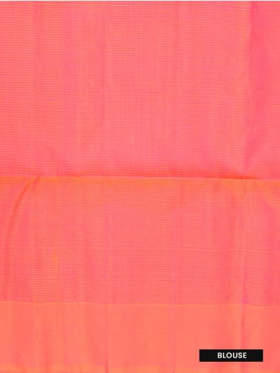 Gracecharm Elegant Pure Soft Silk Striped Design Contrast Border Saree