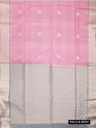 Gracecharm Elegant Art Soft Silk Butta Design with Border Saree