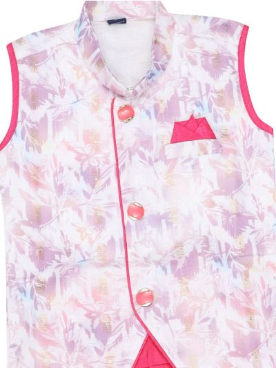 EliteCharm Boys Traditional Jacket Readymade Panchakacham Set