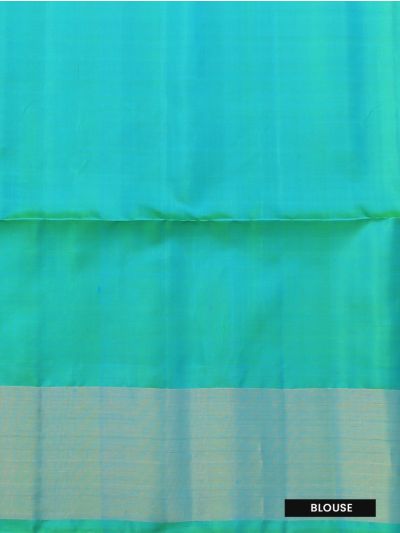 Gracecharm Pure Soft Silk Geometric Ikat Motif Contrast Border Saree
