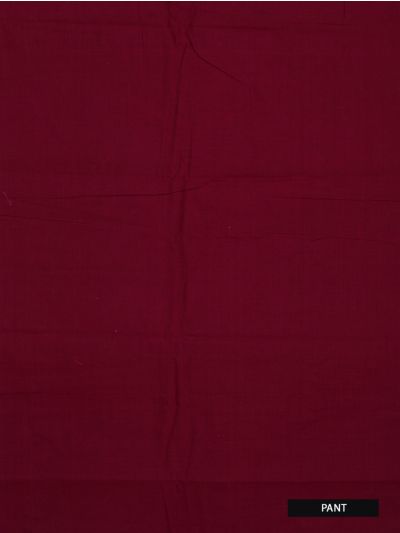 Graceful Essence Cotton Geometric Butta Dress Material 