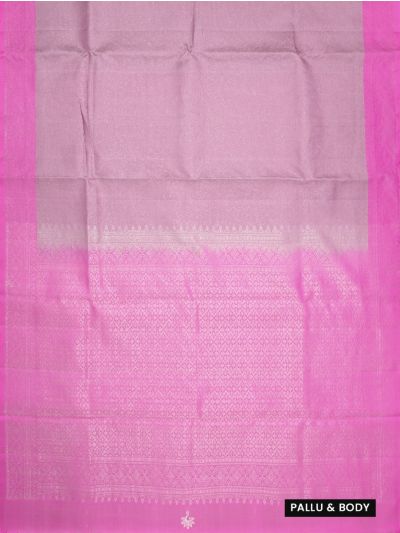 Kanmanie Soft Silk Floral Design with 3 Inch Border Saree