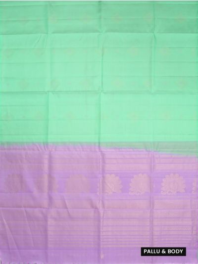 Kanmanie Soft Silk Diamond Butta Design Borderless Saree