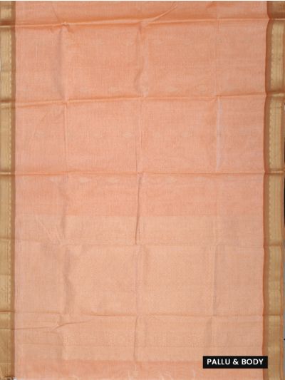 Kanmanie Cotton Diamond Lattice and Butta with 3 Inch Jacquard Border Saree