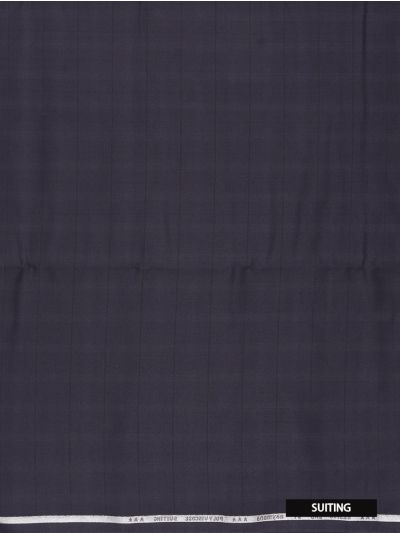 Raymond Men's Grid Check Unstitched Shirt and Trouser Fabric Set