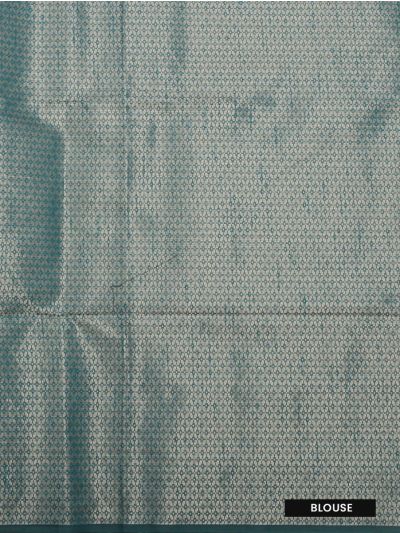 Gracecharm Kota Tussar Serrated Zigzag Temple-Edge Pallu Saree