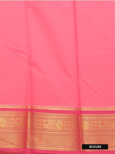 GraceCharm Semi Kora Cotton Twin Butta with Grid Butta Pallu Saree