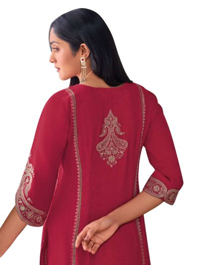 Graceful Muse Readymade Butta Embroidered Salwar Kameez