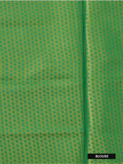 Kerala Cotton Micro Gingham Check Striped Border Saree