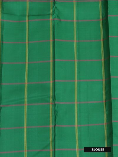 Vivaha Arani Pure Silk Window Check with Contrast Check Pallu Saree