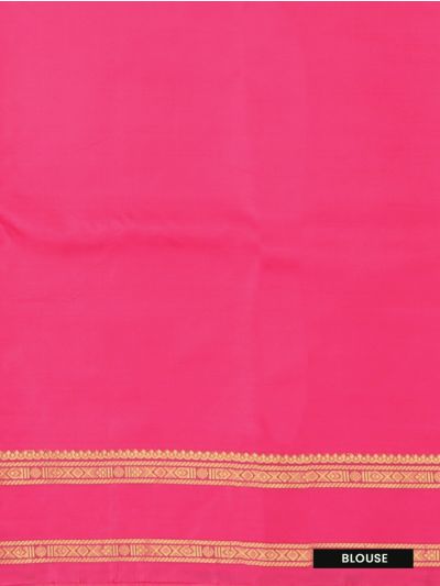 Kanmanie Vazhainaar Pattu Zari Butta Border Saree