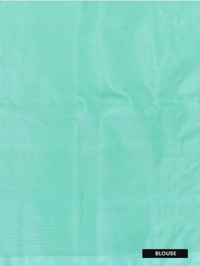Kanmanie Vazhainaar Pattu Royal Purple Aqua Butta Saree