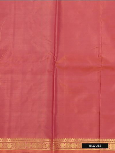 Kanmanie Vazhainaar Pattu Magenta Purple Coral Peach Saree