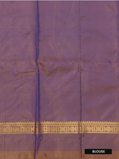 Kanmanie Vazhainaar Pattu Mauve Purple Silver Butta Saree