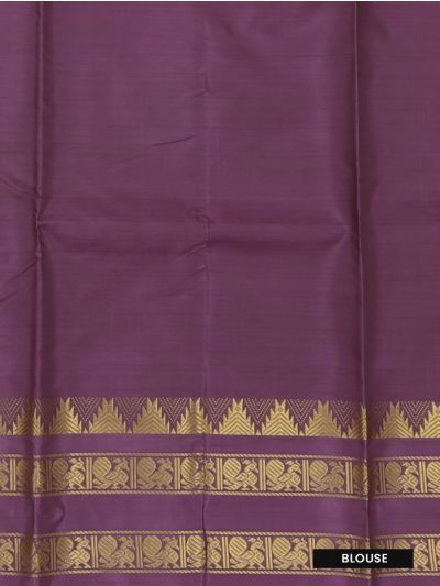 Kanmanie Vazhainaar Pattu Floral Butta Annapakshi Zari Border Saree