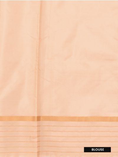 Kanmanie Vazhainaar Pattu Mulberry Zari Butta Contrast Pallu Saree