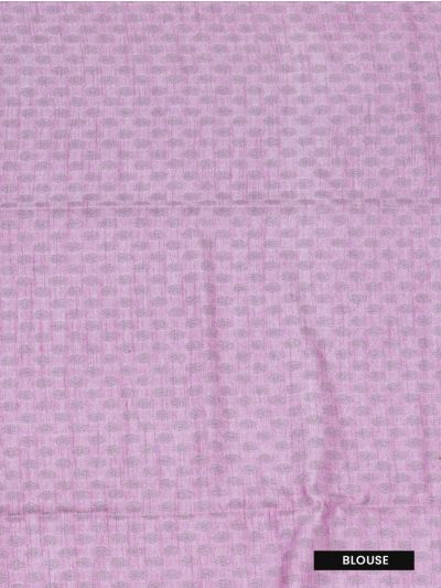 Kanmanie Softy Silk Pastel Mauve Butta Geometric Pallu Saree