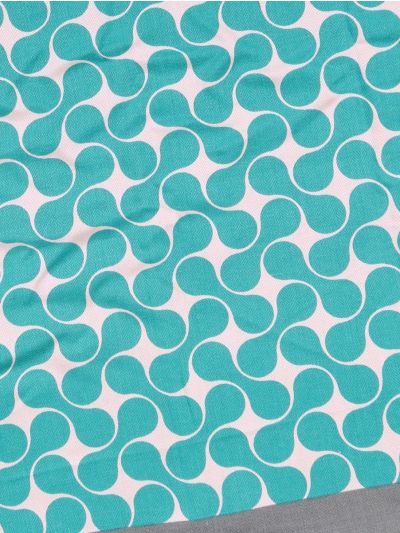 Doctor Towels Turquoise Tile Bamboo Bath Towel