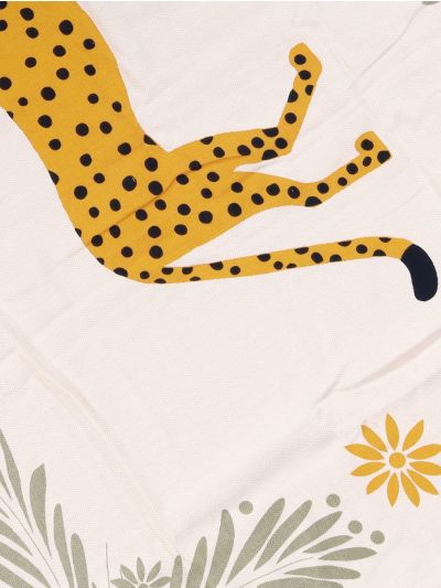 Doctor Towels Cheetah Charm Bamboo Bath Towel