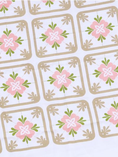 Doctor Towels Floral Tile Bamboo Bath Towel