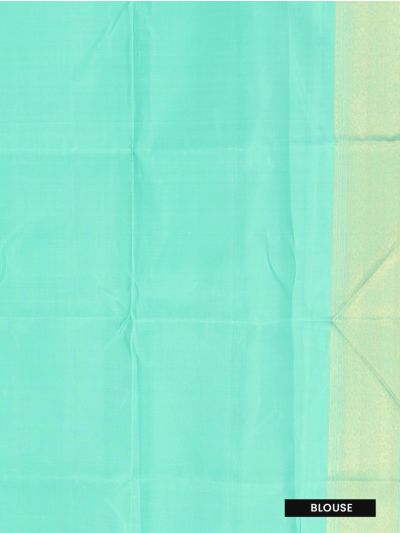 Vivaha Goddess Kanchipuram Pure Silk Zari Check with Temple Zari Border Saree