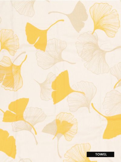 Doctor Towels Gingko Garden Bamboo Designer Bath Towel