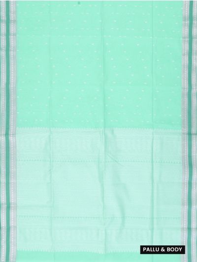 Gracecharm Silk Cotton Butta with Geometric Pallu Saree