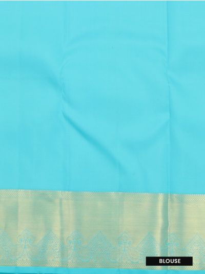 Gracecharm Pure Silk Floral Diamond Jaal with Medallion Pallu Saree
