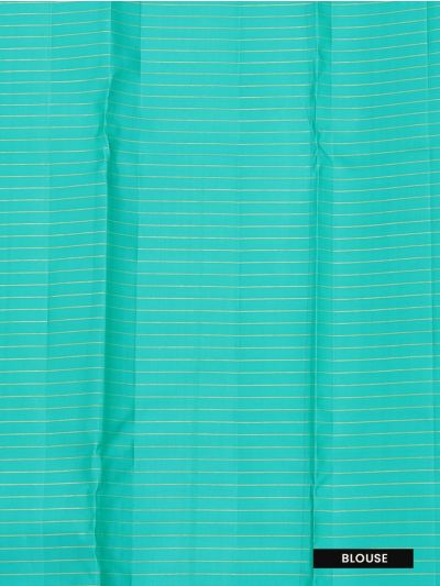 Vivaha Kanchipuram Pure Silk Floral Butta Checks with Diamond Brocade Pallu Saree