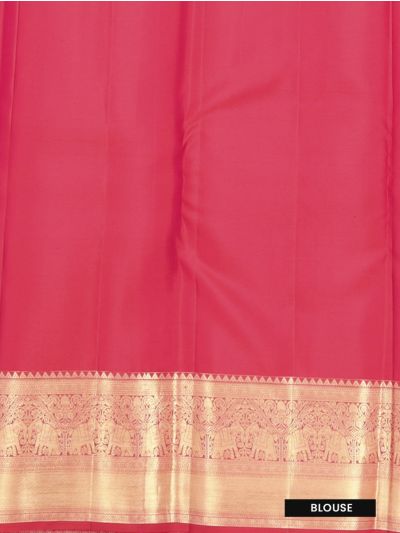 Gracecharm Pure Silk Traditional Motif with Floral Medallion Pallu Saree