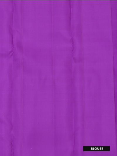 Gracecharm Pure Silk Bird Motif Stripes with Floral Pallu Saree