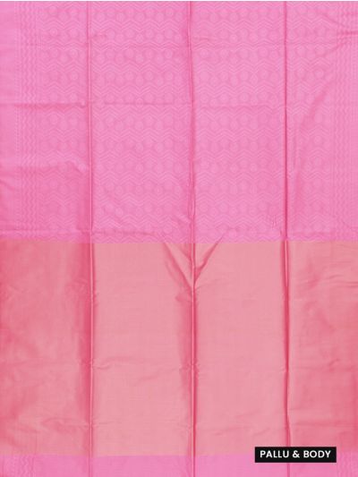 Gracecharm Art Soft Silk Geometric Chevron Saree