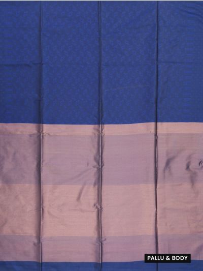 Gracecharm Art Soft Silk Micro Butta with Contrast Pallu Saree