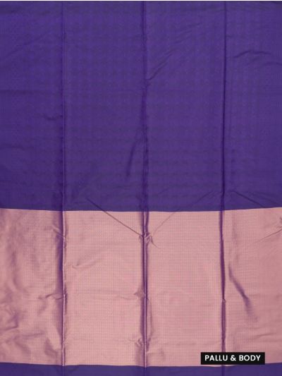 Gracecharm Art Soft Silk Geometric Diamond with Micro Diamond Brocade Pallu Saree