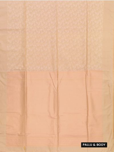 Gracecharm Art Soft Silk Floral Vine Jaal with Border Saree