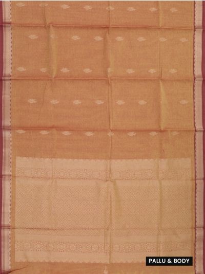 Kanmanie Cotton Butta with 2 Inch Jacquard Border Saree