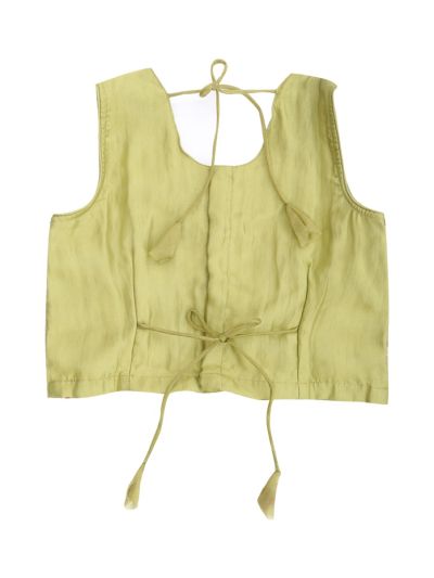 Graceful Essence Girls Floral Embroidered Top with Flared Palazzo Set